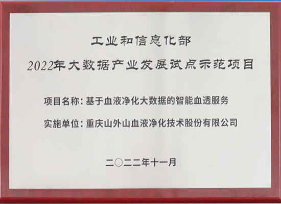 行業(yè)唯一！山外山公司入選“2022年大數(shù)據(jù)產(chǎn)業(yè)發(fā)展試點(diǎn)示范項(xiàng)目”